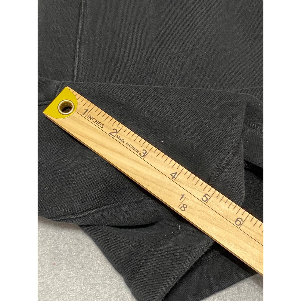 Fear of God Essentials Mens Sweat Shorts‎ Black Charcoal Grey Logo Size Large - Picture 6 of 11